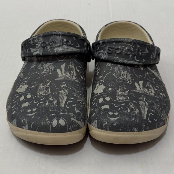 Crocs Disney Nightmare Before Christmas Gray Bistro Clogs main image 2